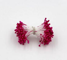 Cargar imagen en el visor de la galería, 100pcs/Lot Artificial Flowers Stamens Pearl Flower Stamen Floral Stamen for Cake Mini Rose Wedding Decoration Artificial Flowers