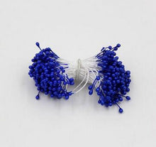 Cargar imagen en el visor de la galería, 100pcs/Lot Artificial Flowers Stamens Pearl Flower Stamen Floral Stamen for Cake Mini Rose Wedding Decoration Artificial Flowers