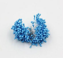 Cargar imagen en el visor de la galería, 100pcs/Lot Artificial Flowers Stamens Pearl Flower Stamen Floral Stamen for Cake Mini Rose Wedding Decoration Artificial Flowers