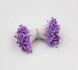 100pcs/Lot Artificial Flowers Stamens Pearl Flower Stamen Floral Stamen for Cake Mini Rose Wedding Decoration Artificial Flowers